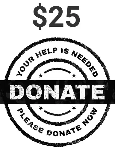 $25 endowed scholarship fund donation