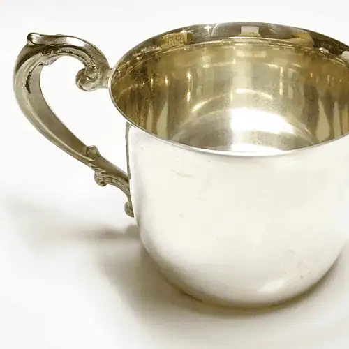 silver cup